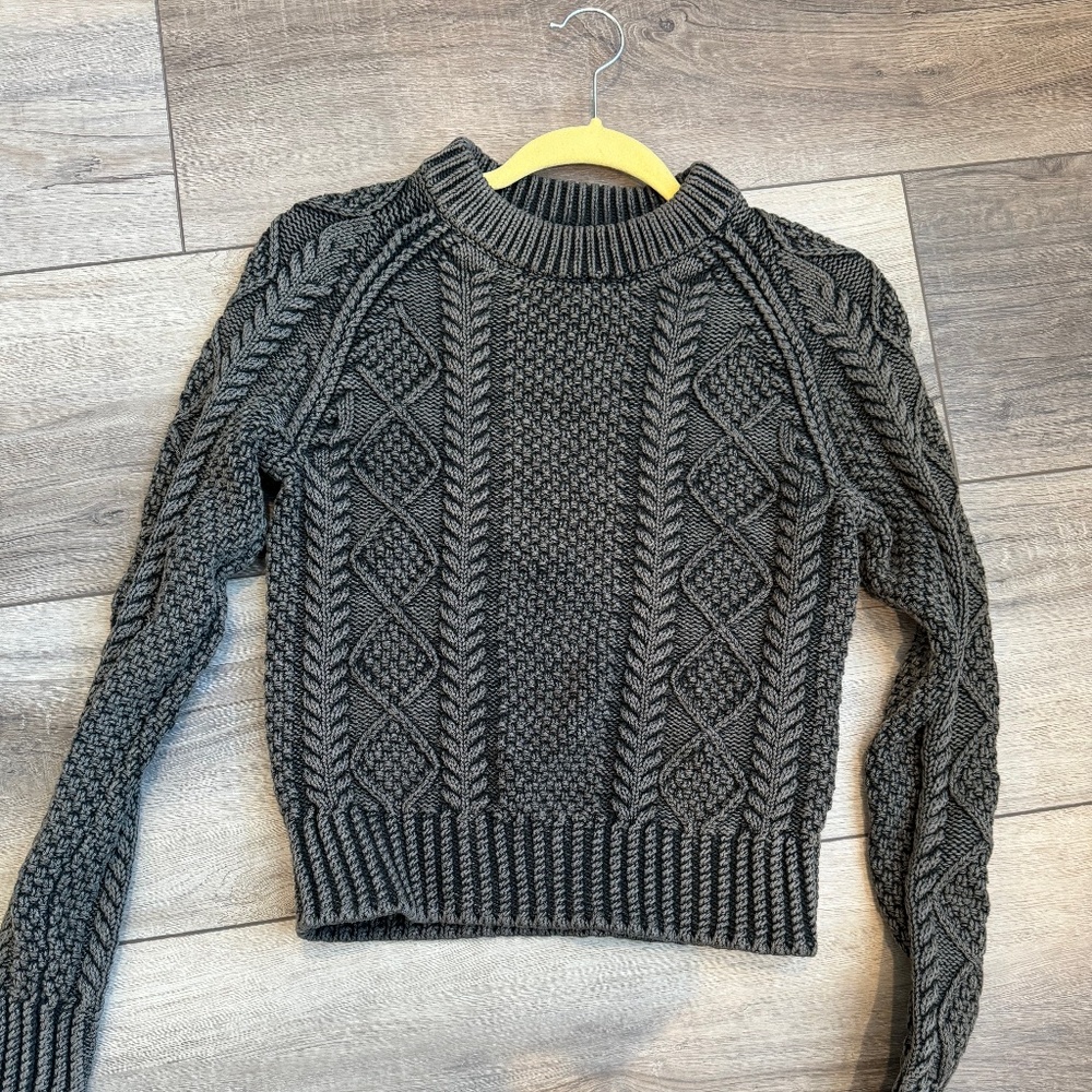 NEW LL Bean Signature 100% Cotton Fisherman Sweater